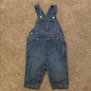 Baby Gap overalls.